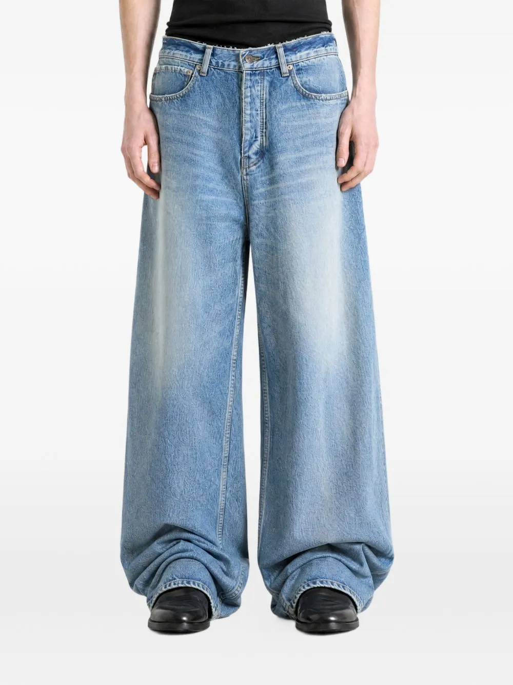Baggy Fit Denim Jeans sold by Wanan Luxury product image thumbnail 3