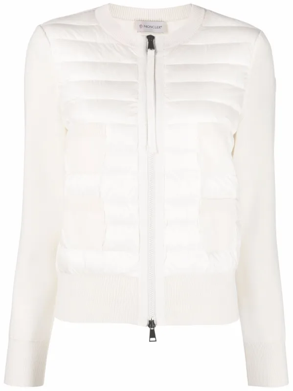 Wool And Nylon Padded Cardigan made by Moncler
