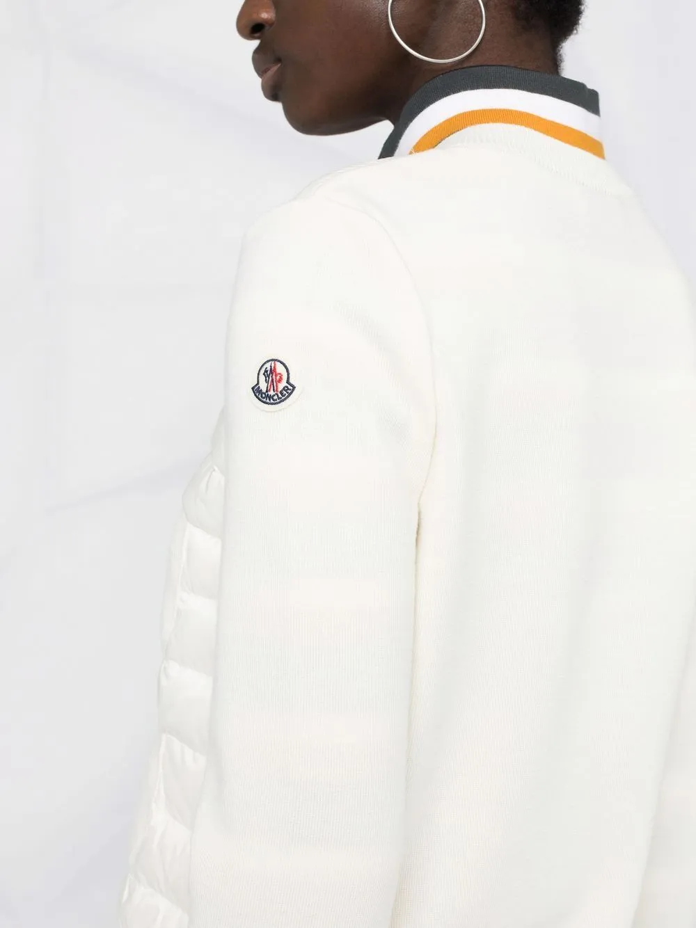 Wool And Nylon Padded Cardigan sold by Wanan Luxury product image thumbnail 2