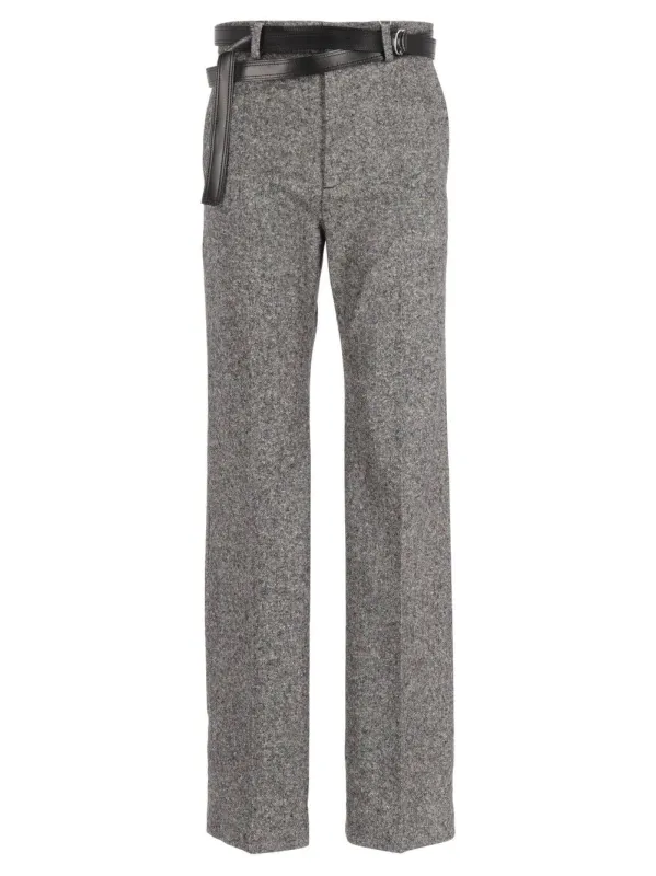 Pleated Trousers Grey made by Maison Margiela