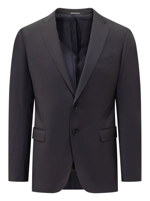 Wool Single-Breasted Suit made by Emporio Armani