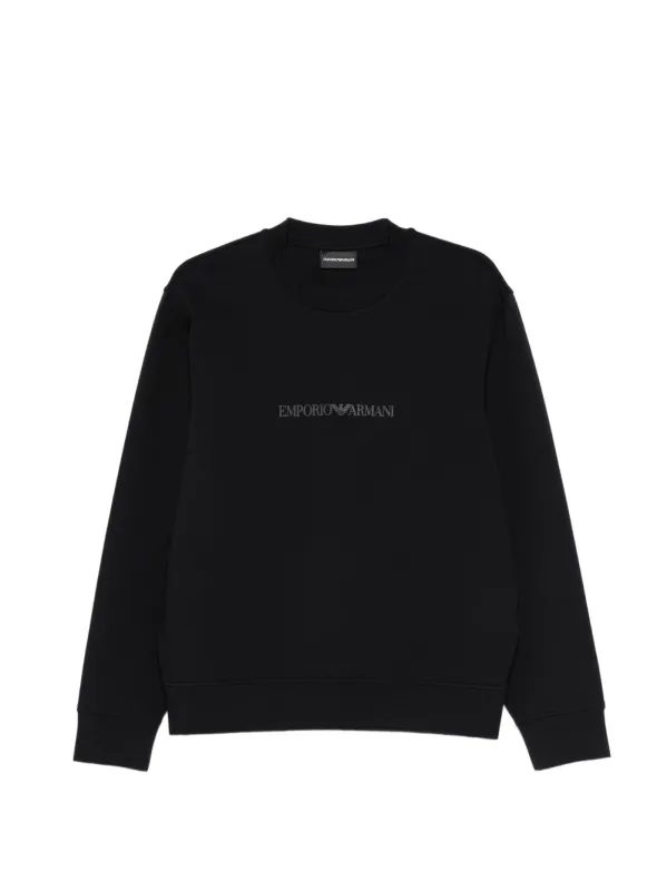 Logo Cotton Sweatshirt made by Emporio Armani