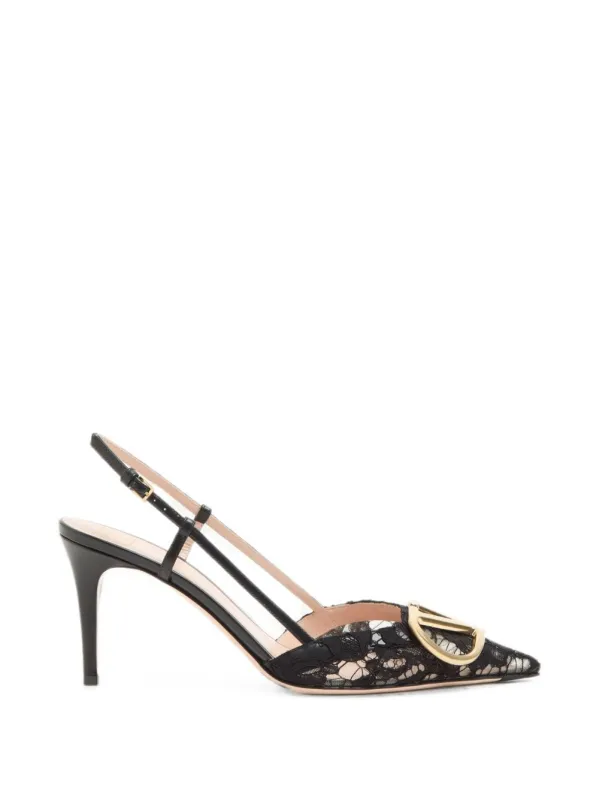 Vlogo Signature Lace Pumps made by Valentino Garavani