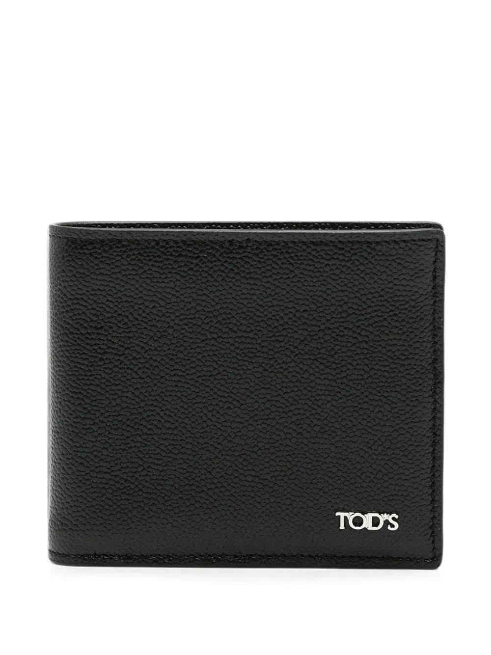 Logo Plaque Grained Leather Bi-Fold Wallet sold by Wanan Luxury