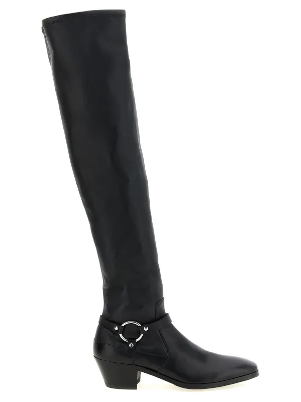 Cuissarde Boots Black made by Tom Ford
