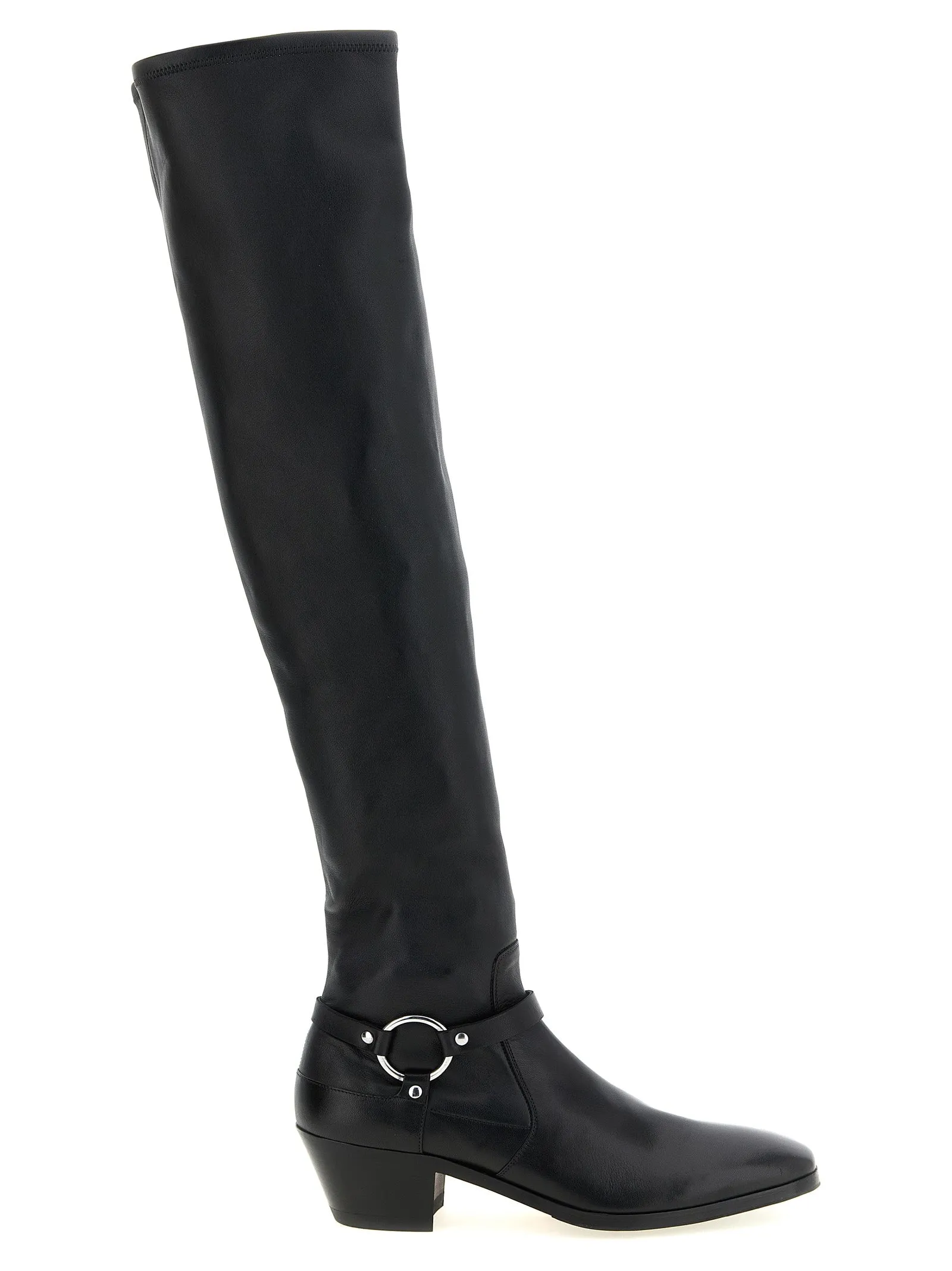 Cuissarde Boots Black sold by Wanan Luxury