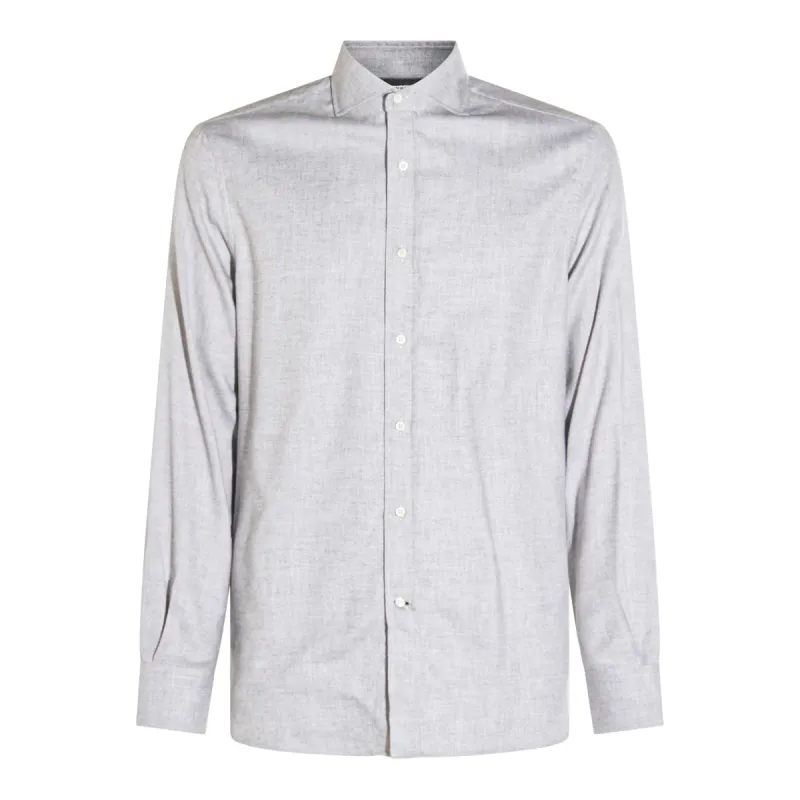 Shirts Light Grey made by Brunello Cucinelli