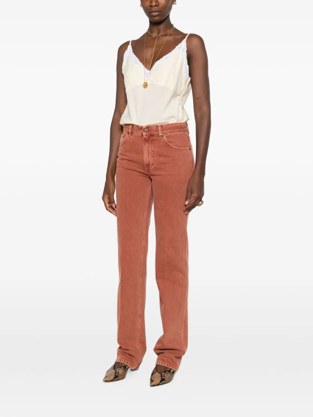 Denim Cotton Jeans sold by Wanan Luxury product image thumbnail 5