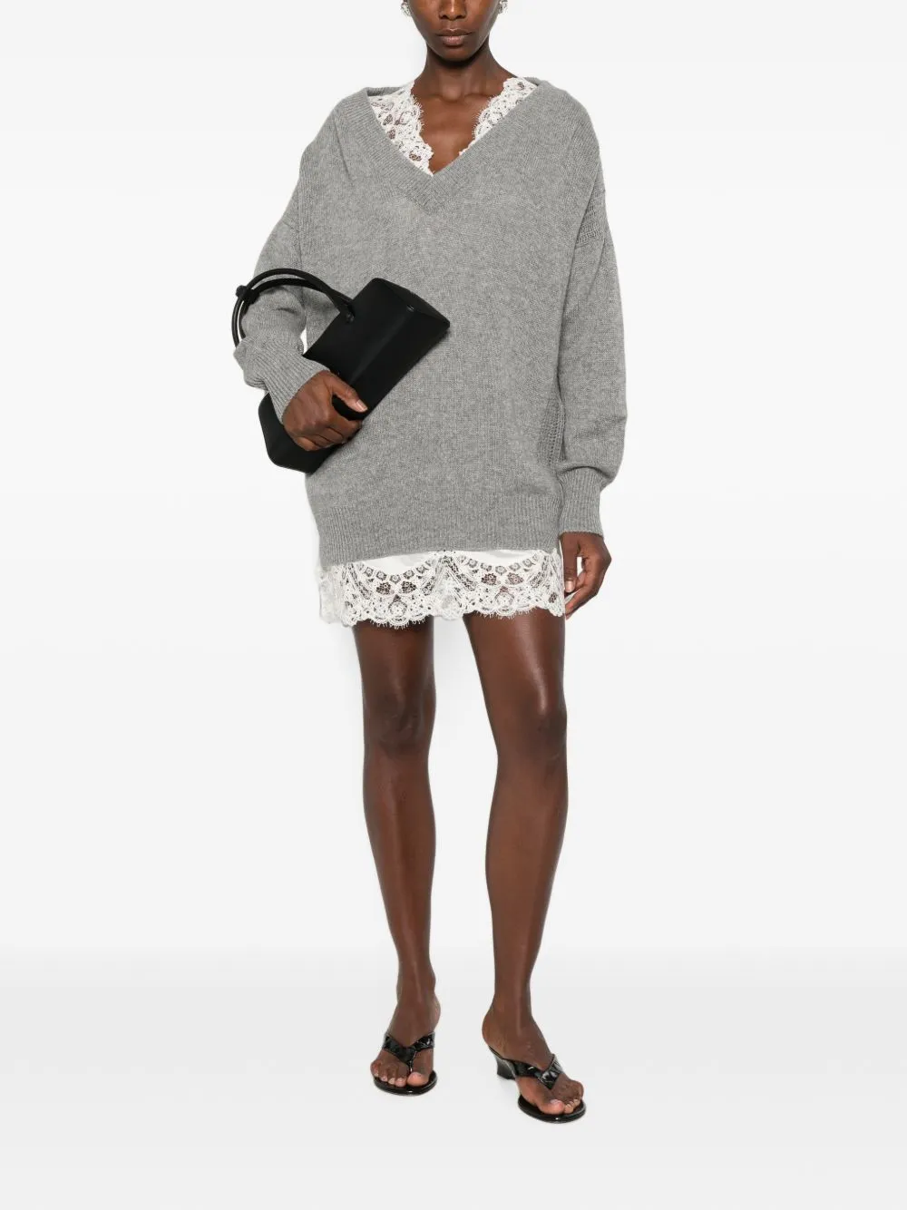 Cashmere Mini Dress sold by Wanan Luxury product image thumbnail 5