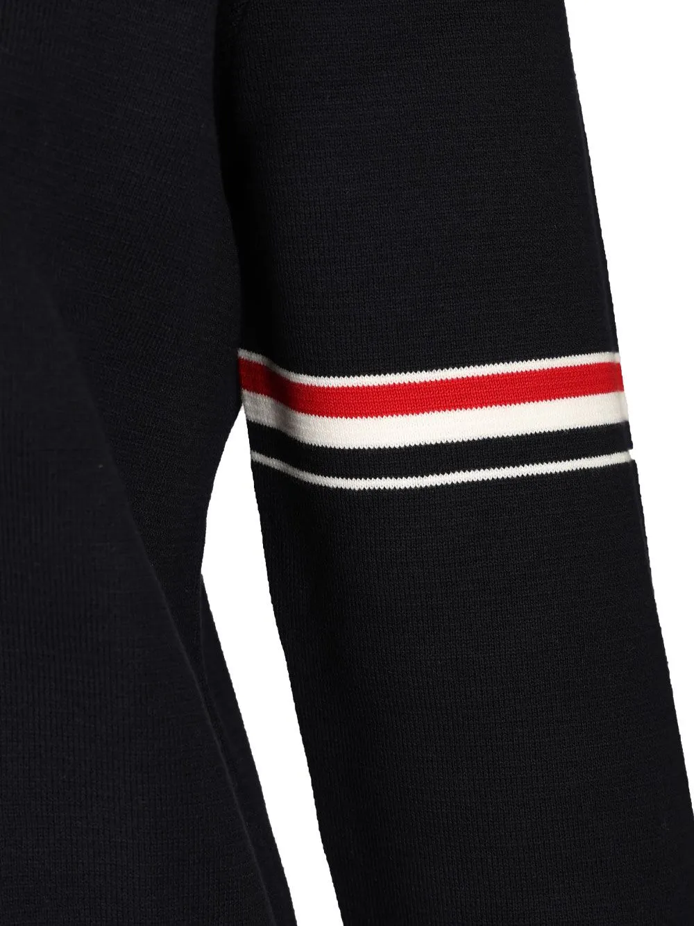 Milano Stitch Crew Neck Sweater Knitwear Blue sold by Wanan Luxury product image thumbnail 3