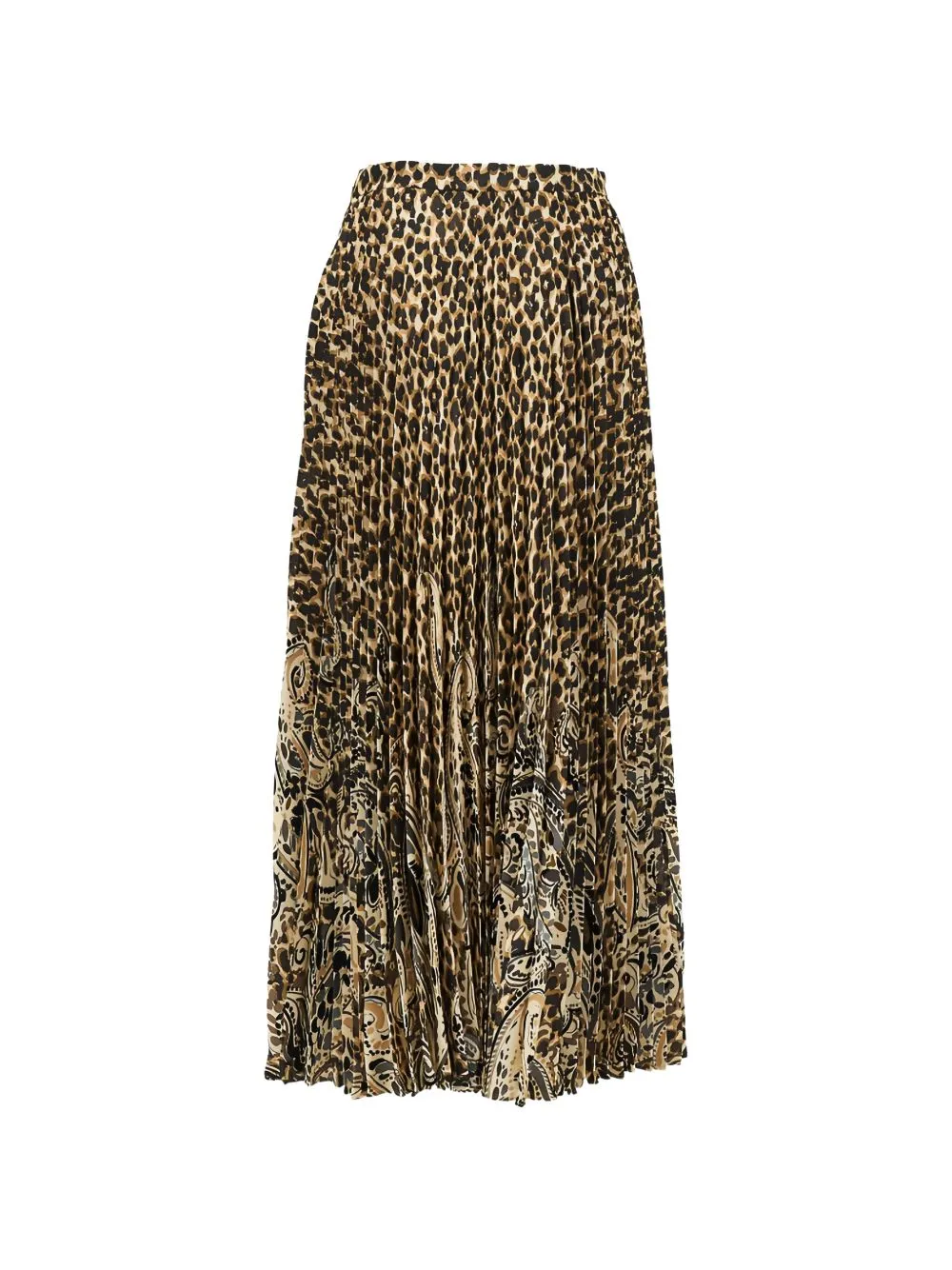 Printed Midi Skirt sold by Wanan Luxury
