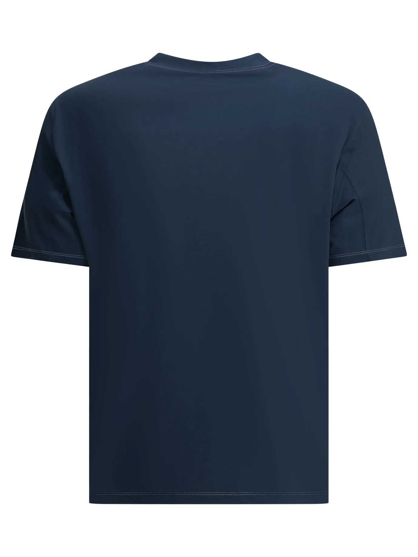 Crewneck T-Shirt With Logo T-Shirts Blue sold by Wanan Luxury product image thumbnail 2