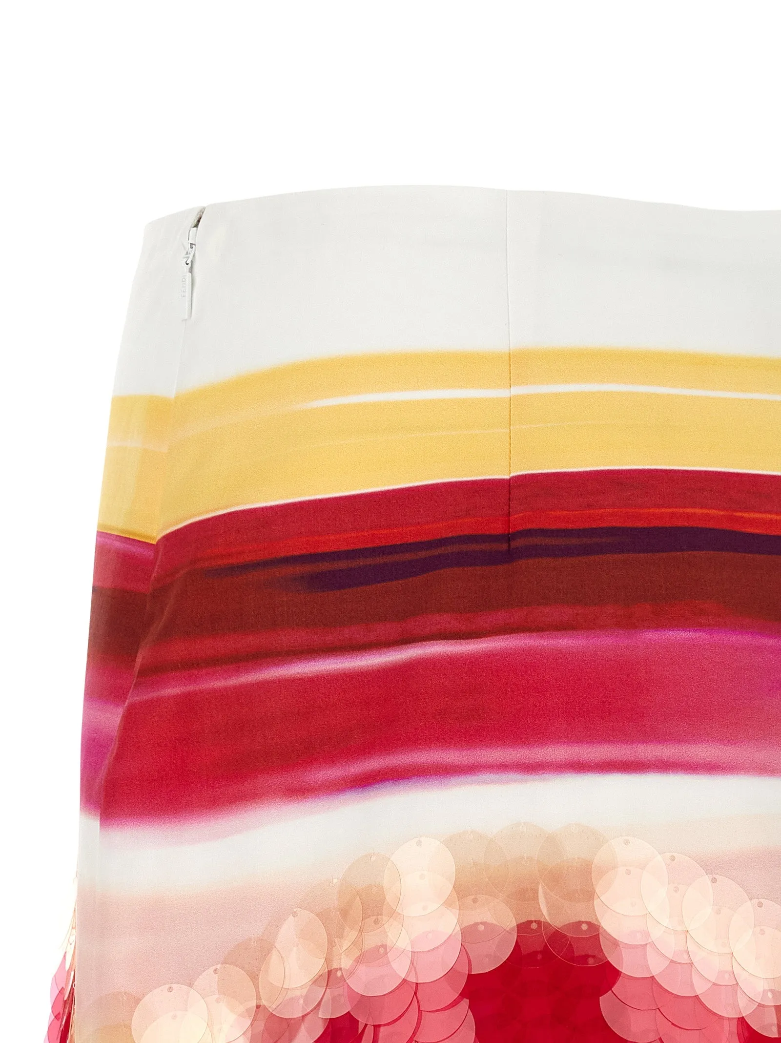 Striped Cotton Skirt Multicolor sold by Wanan Luxury product image thumbnail 4