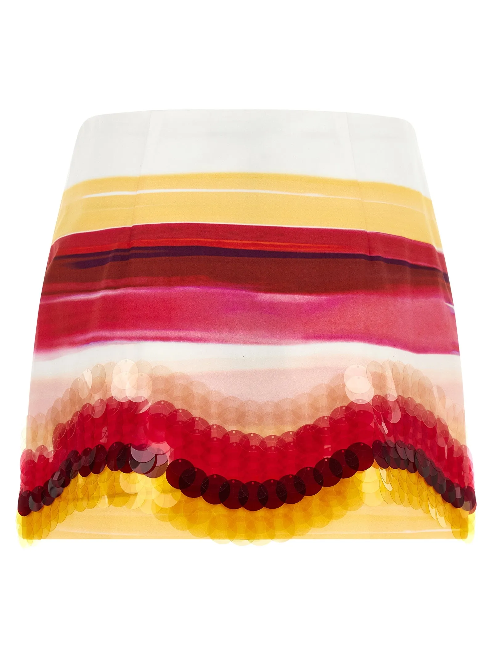 Striped Cotton Skirt Multicolor sold by Wanan Luxury product image thumbnail 2