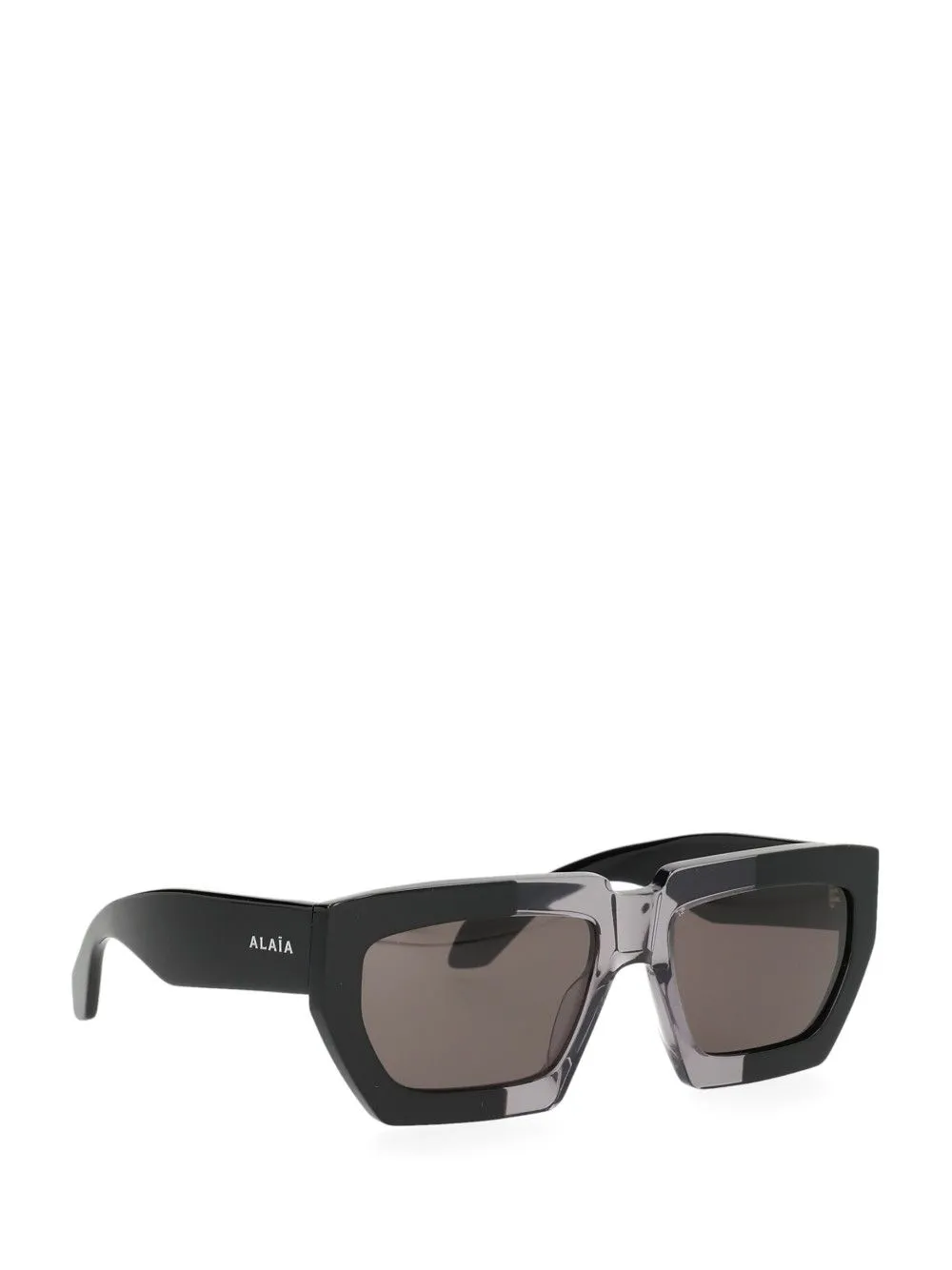 Oversized Two-Tone Sun Glasses Black sold by Wanan Luxury product image thumbnail 2