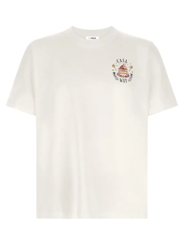 Casa Way T-Shirt White made by Casablanca