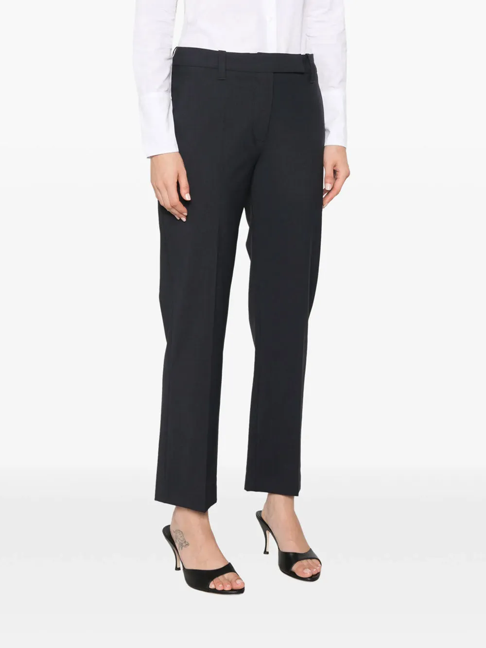 Pressed-Crease Wool Trousers sold by Wanan Luxury product image thumbnail 4