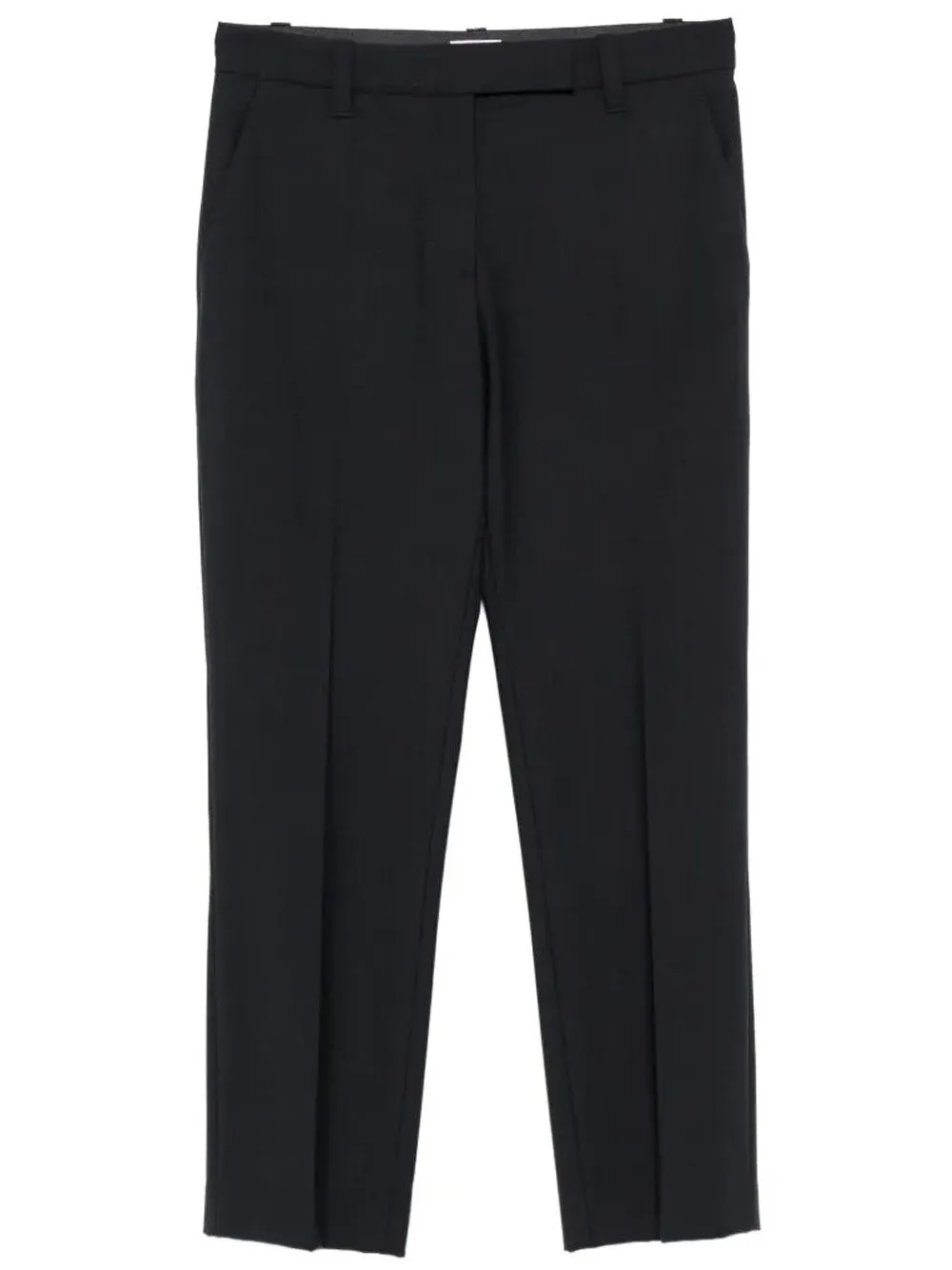 Pressed-Crease Wool Trousers sold by Wanan Luxury