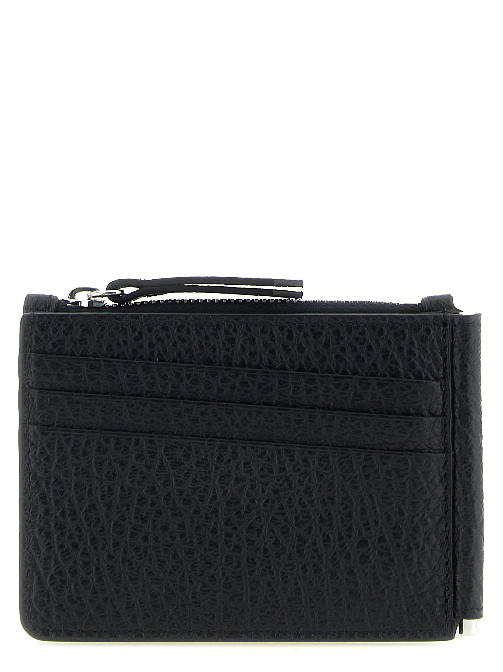Four Stitches Wallets And Card Holders Black sold by Wanan Luxury