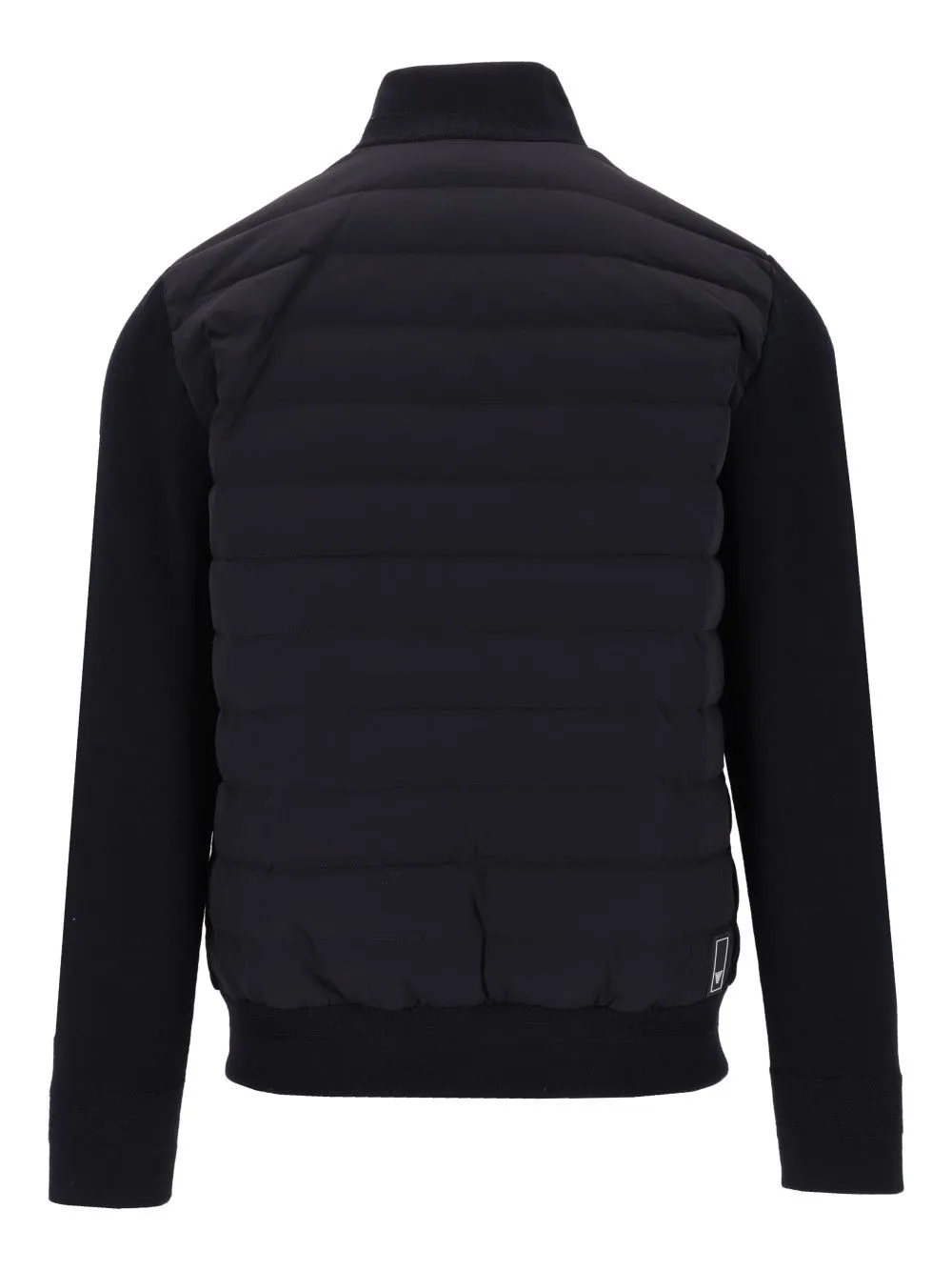 Down Jacket With Knitted Sleeves Coats Blue sold by Wanan Luxury product image thumbnail 2
