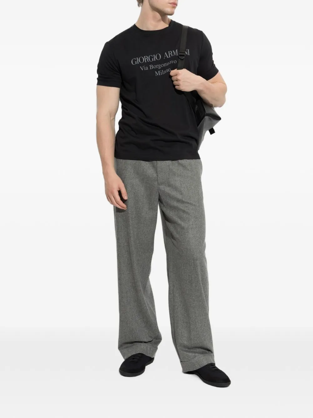 Trousers Grey sold by Wanan Luxury product image thumbnail 3