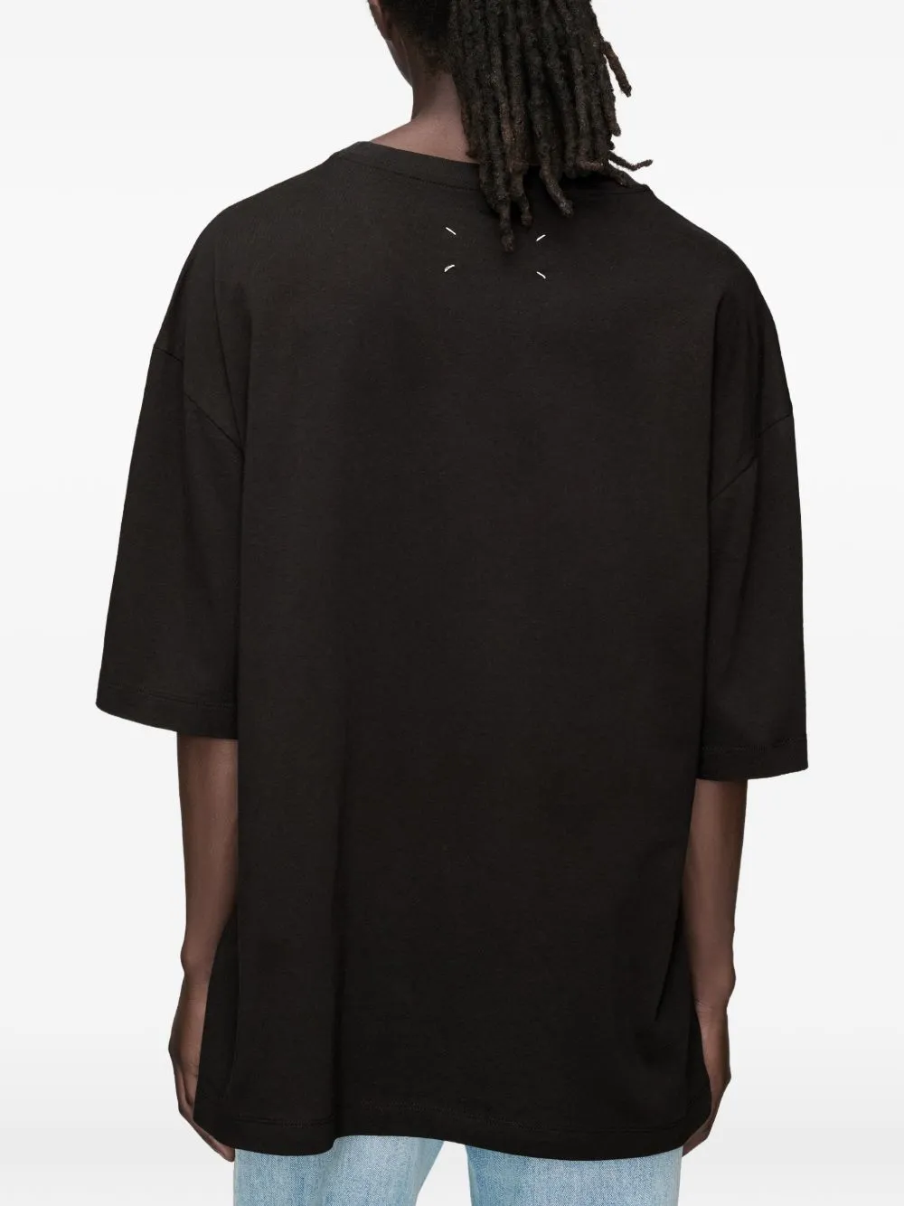 Oversized Cotton T-Shirt sold by Wanan Luxury product image thumbnail 4