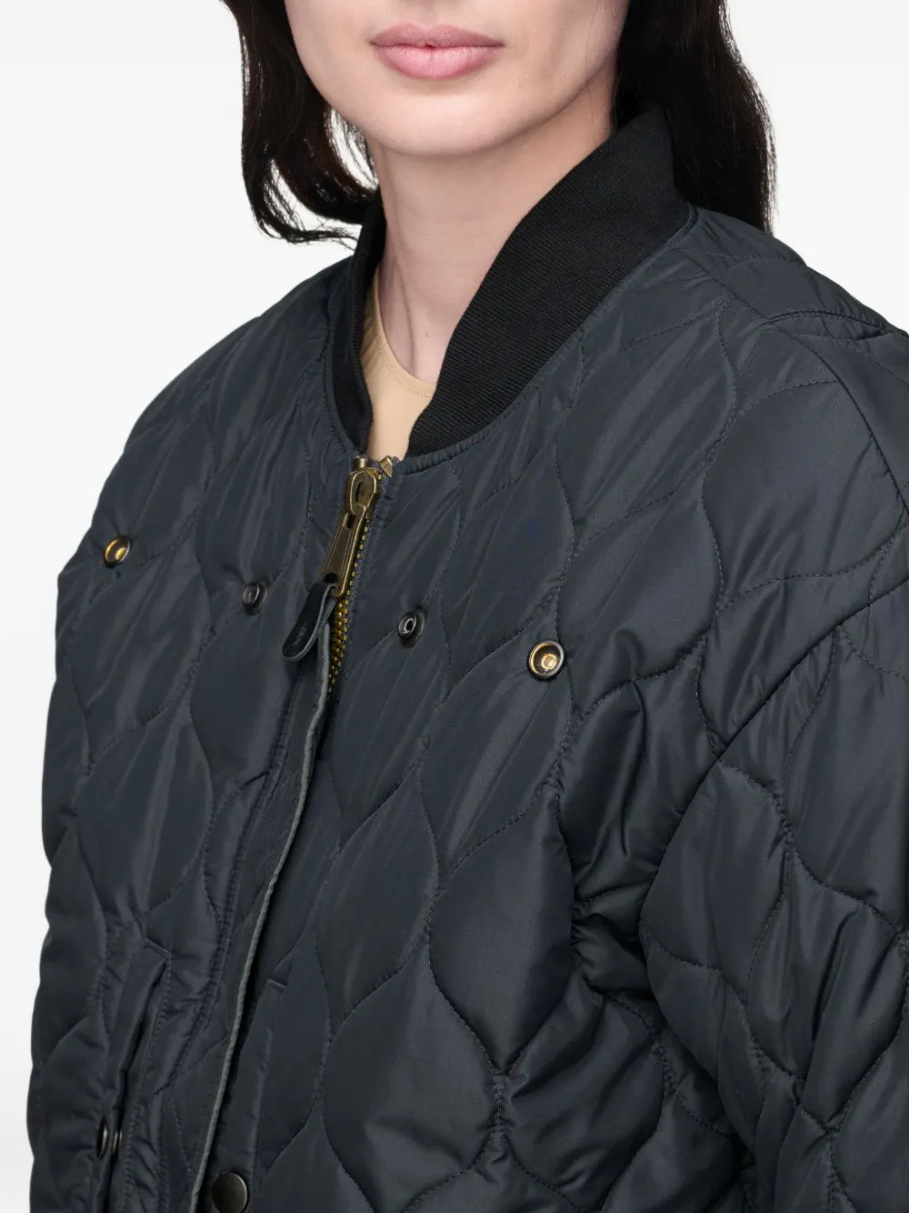 Nylon Bomber Jacket sold by Wanan Luxury product image thumbnail 3
