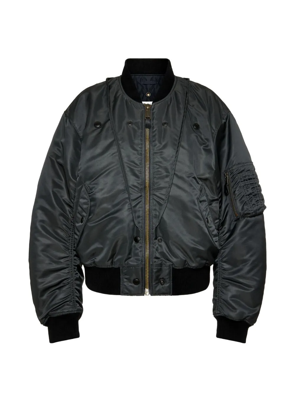 Nylon Bomber Jacket sold by Wanan Luxury