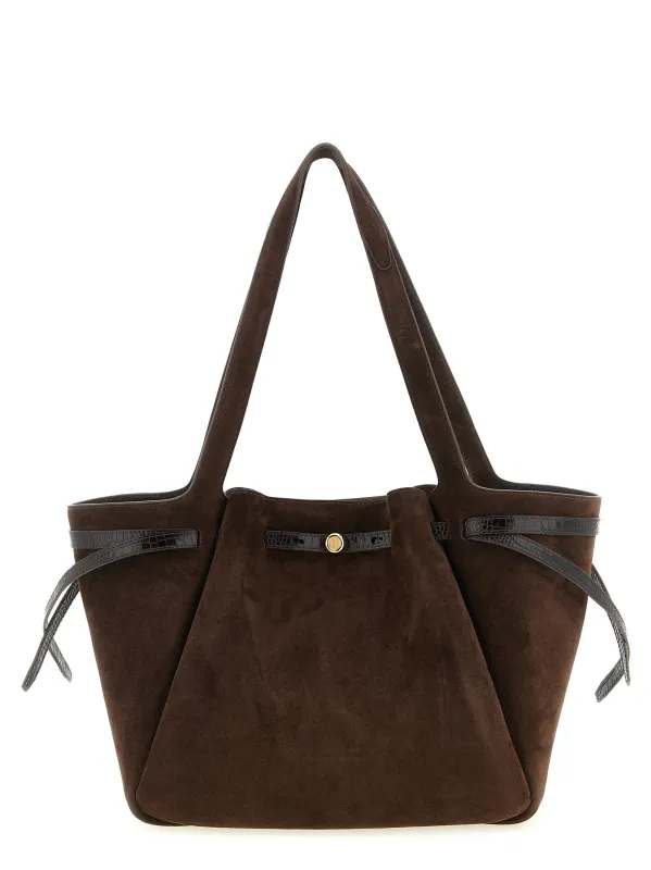 Romy Tote Bag Brown made by Tory Burch