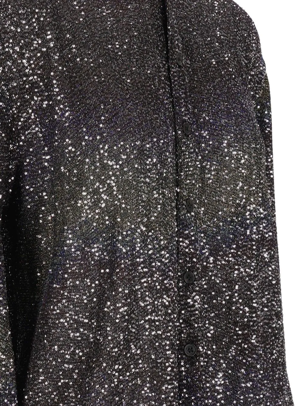 Oversized Shirt With Sequin Appliqué Shirts Multicolor sold by Wanan Luxury product image thumbnail 5