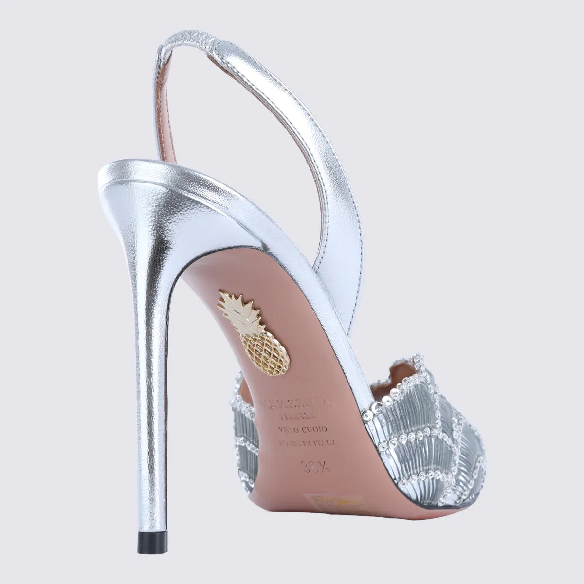Sandals Silver sold by Wanan Luxury product image thumbnail 3