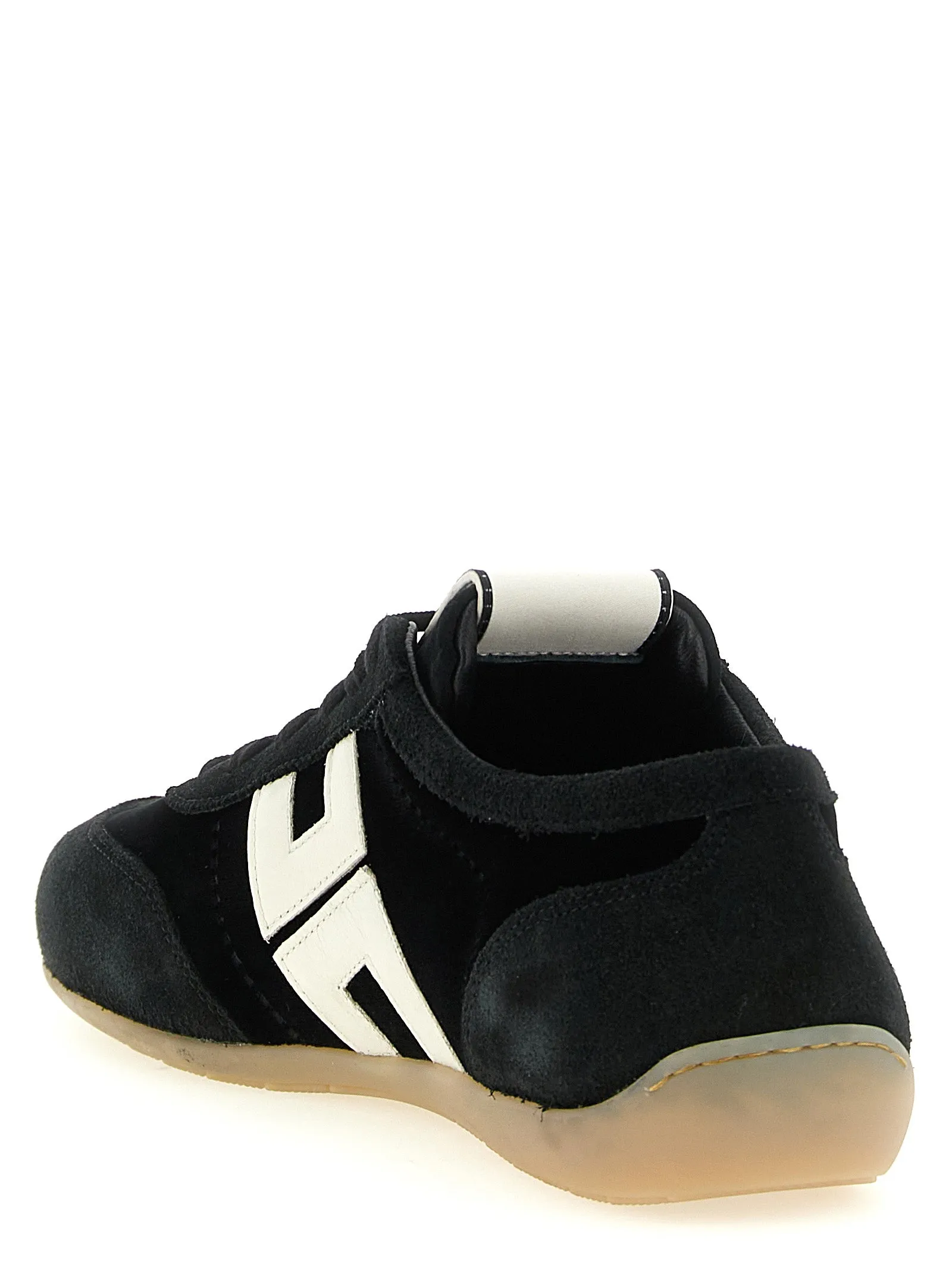 Nappa And Velvet Sneakers White/Black sold by Wanan Luxury product image thumbnail 3
