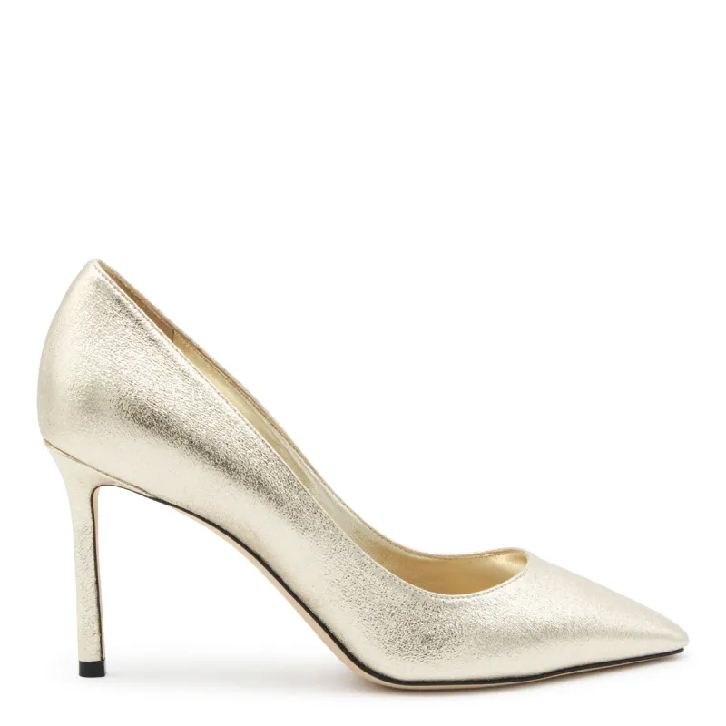 With Heel Platinum made by Jimmy Choo