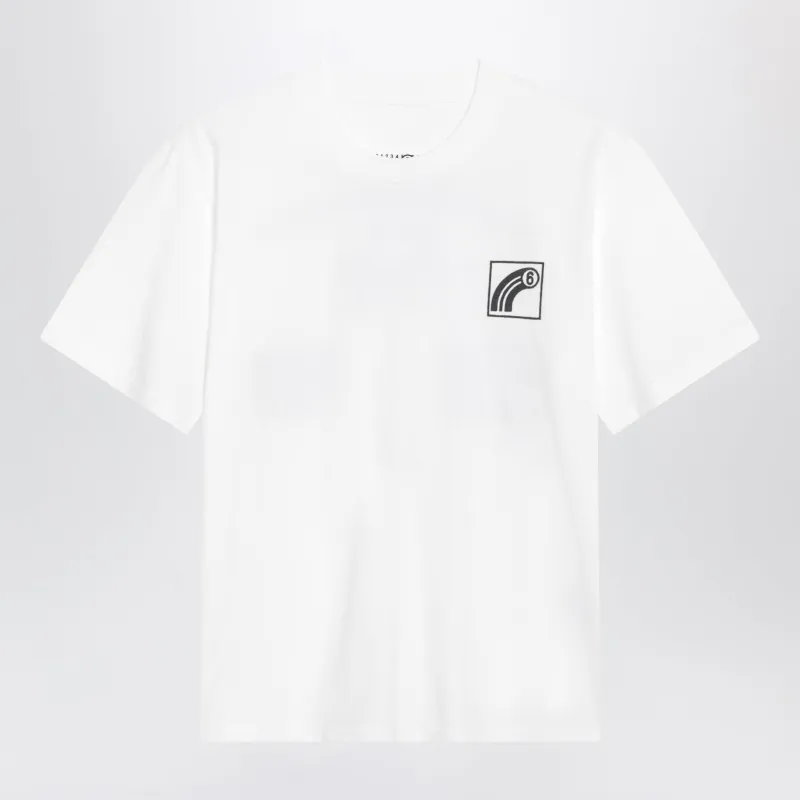 White Cotton Jersey T-Shirt made by Maison Margiela