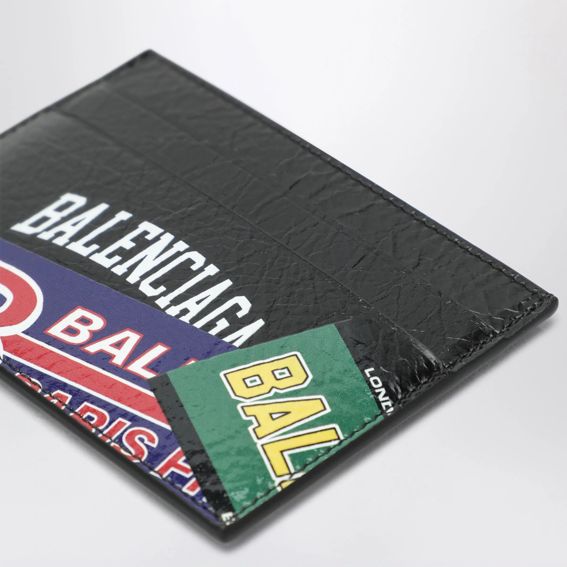 Black Leather Cash Card Holder sold by Wanan Luxury product image thumbnail 3