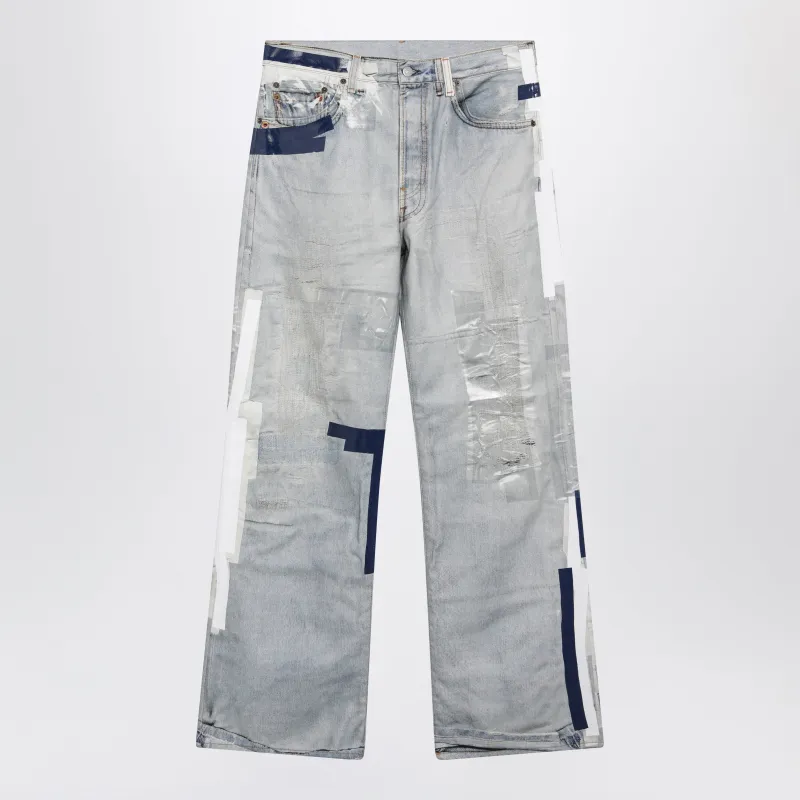 Trompe-L’œil Tape Jeans 2021 M Light Blue made by Acne Studios