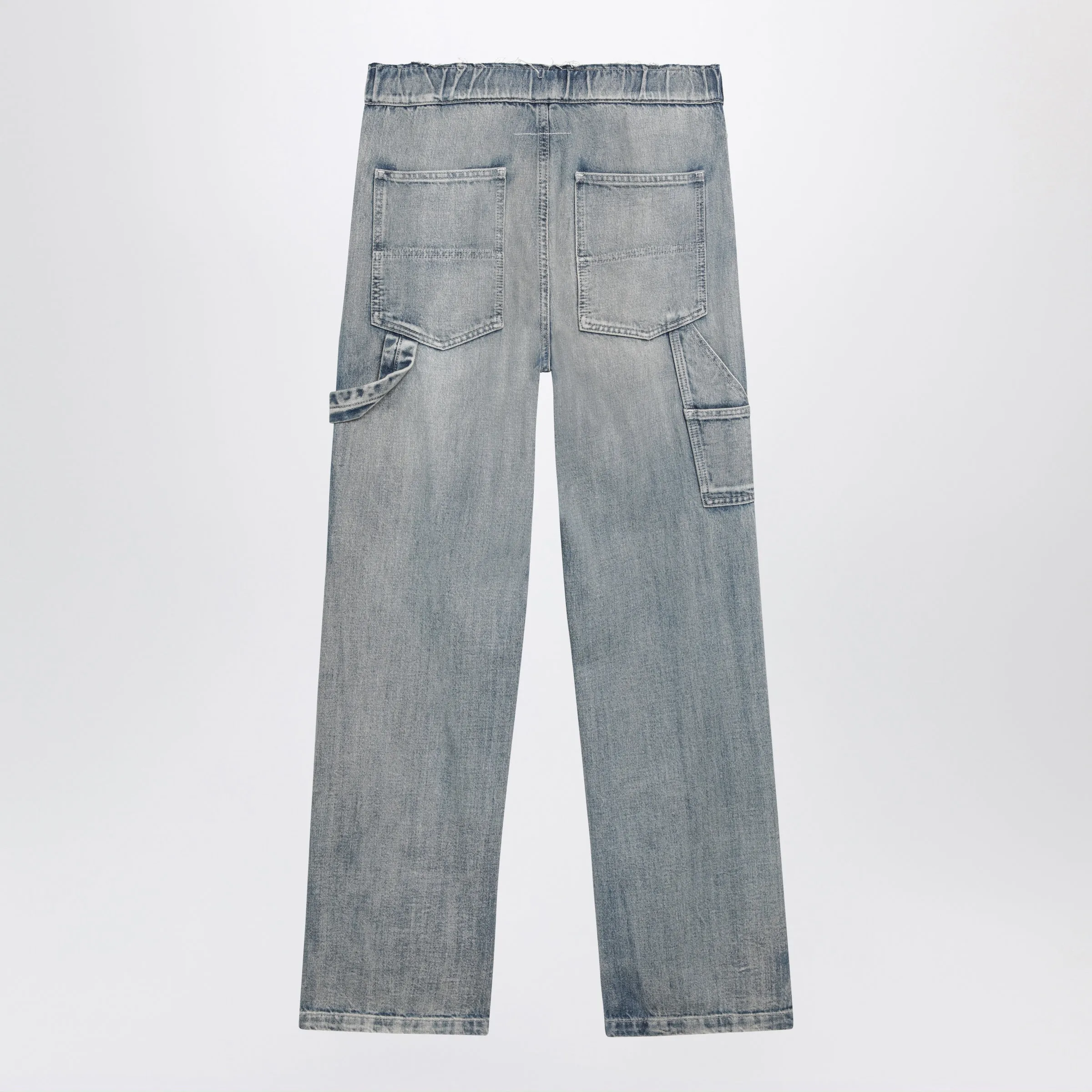 Blue Wide-Leg Jeans sold by Wanan Luxury product image thumbnail 2