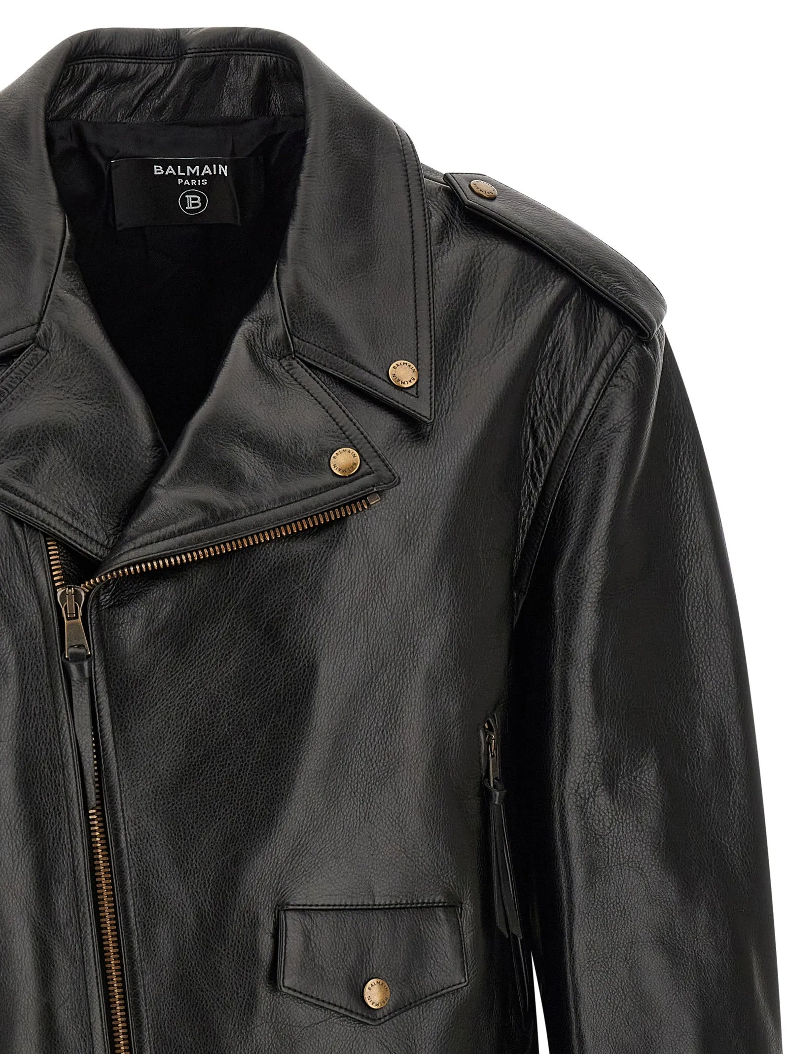 Biker Jacket Black sold by Wanan Luxury product image thumbnail 3