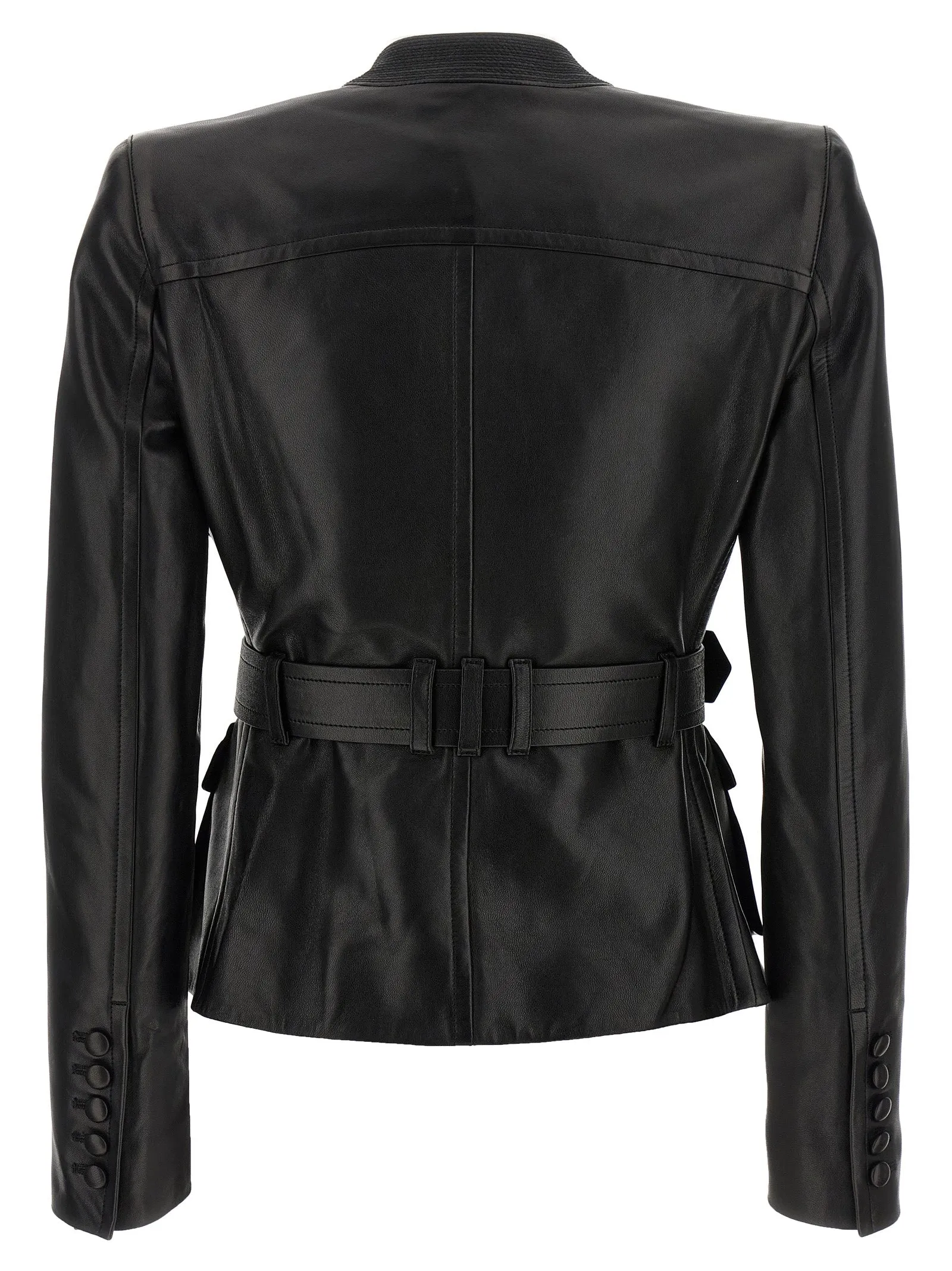 Leather Jacket Black sold by Wanan Luxury product image thumbnail 2