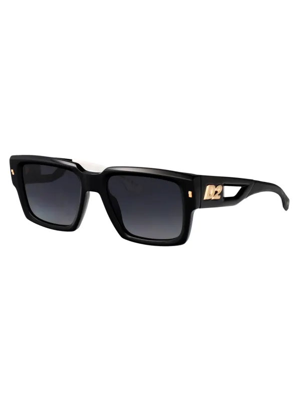 D2 0143/S RECTANGULAR Sunglasses made by DSQUARED2