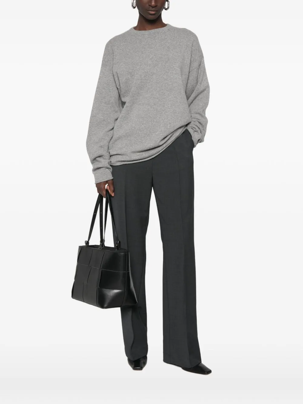 Cashmere Crewneck Sweater sold by Wanan Luxury product image thumbnail 2