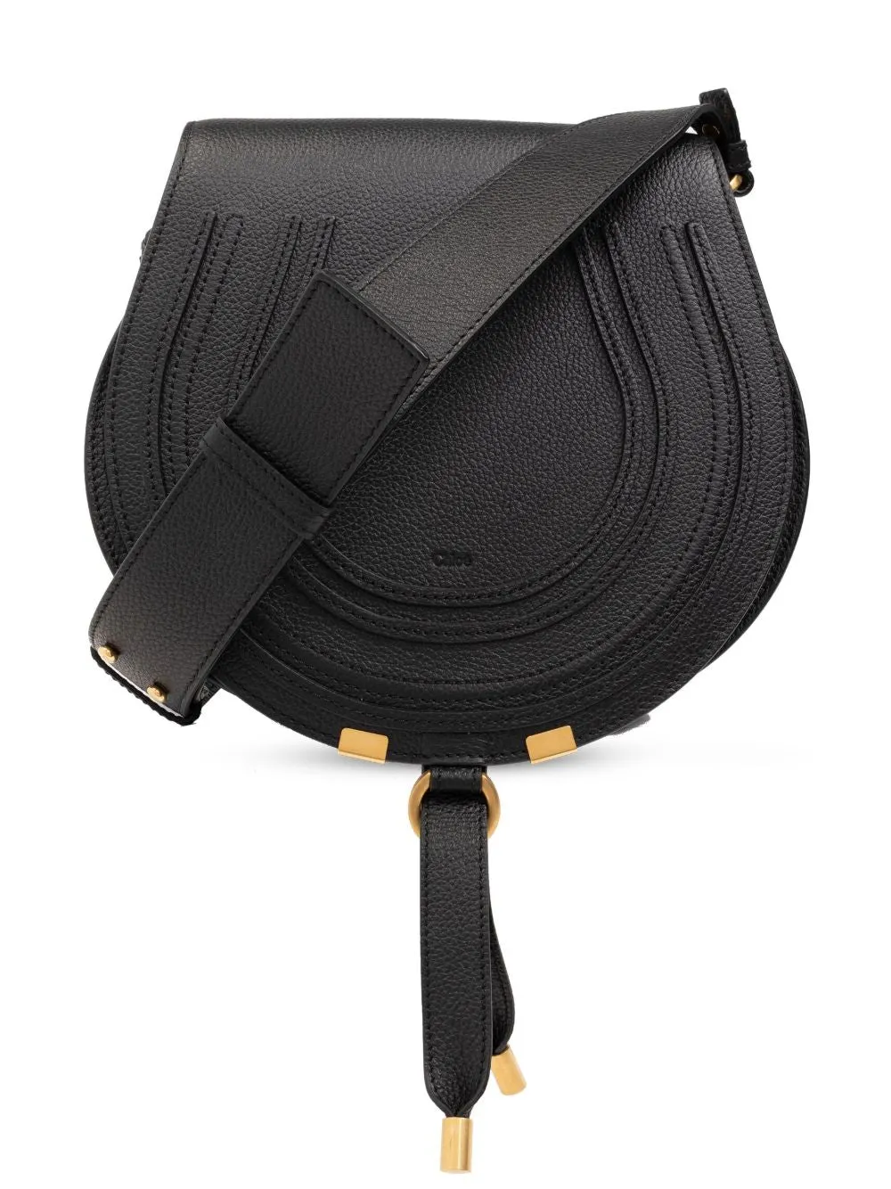 Marcie Leather Saddle Bag sold by Wanan Luxury