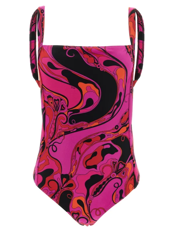 Orchidee Beachwear Fuchsia made by Emilio Pucci