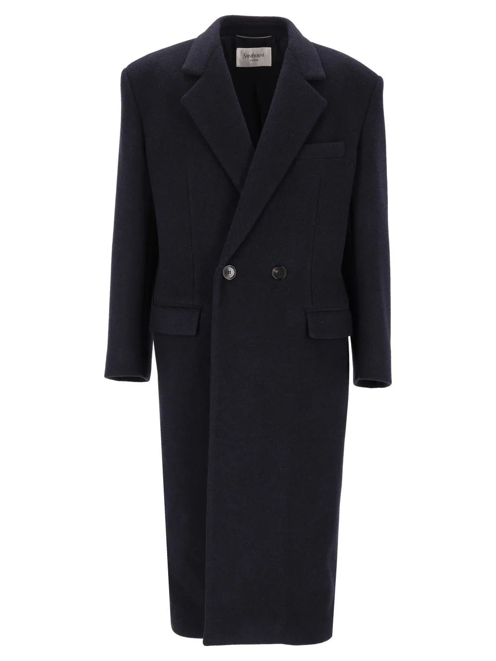 Double-Breasted Coat Blue sold by Wanan Luxury