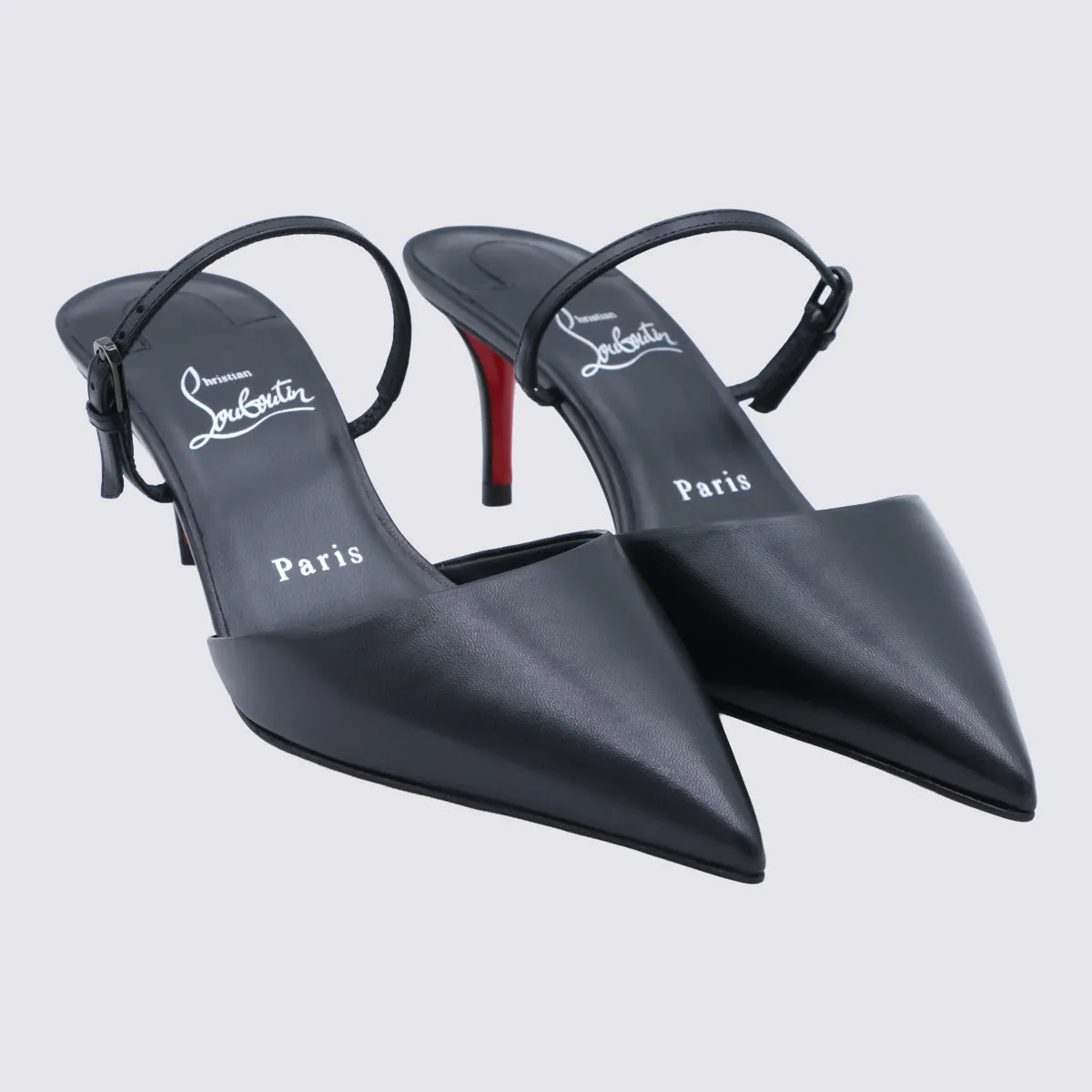 With Heel Black/Lin Black sold by Wanan Luxury product image thumbnail 2