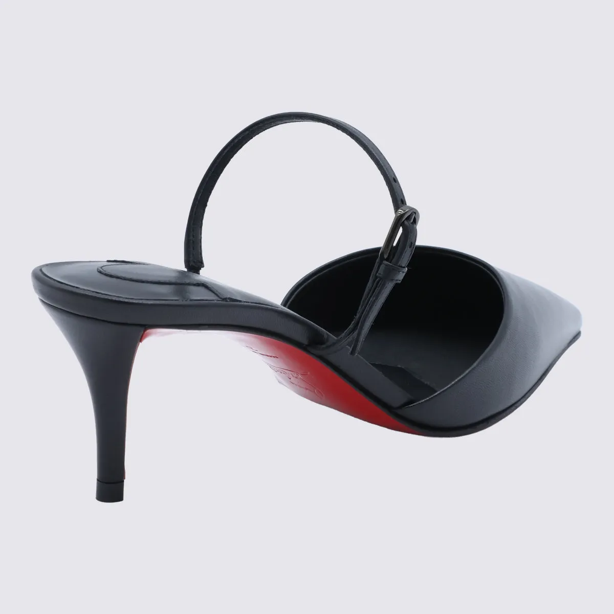 With Heel Black/Lin Black sold by Wanan Luxury product image thumbnail 3