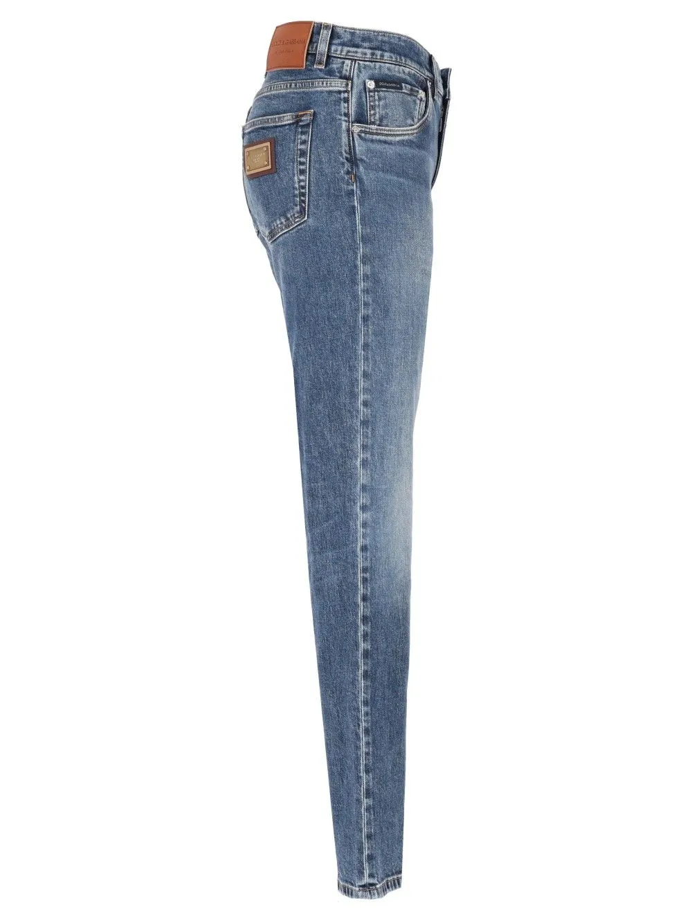 Slim Fit Jeans Blue sold by Wanan Luxury product image thumbnail 3
