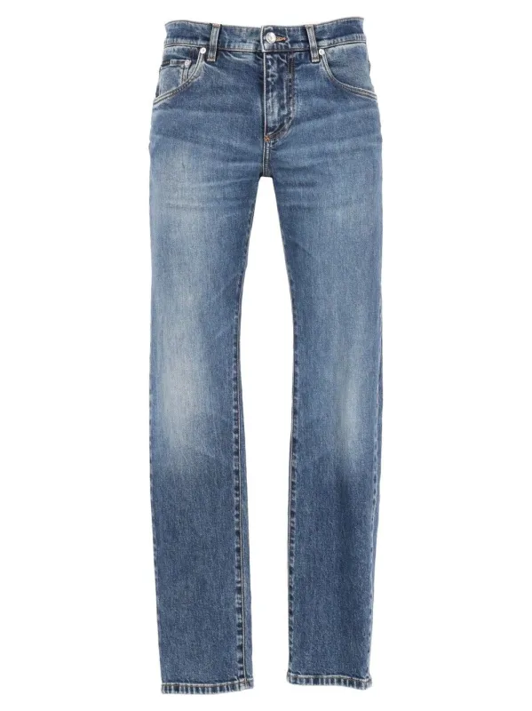 Slim Fit Jeans Blue made by Dolce & Gabanna