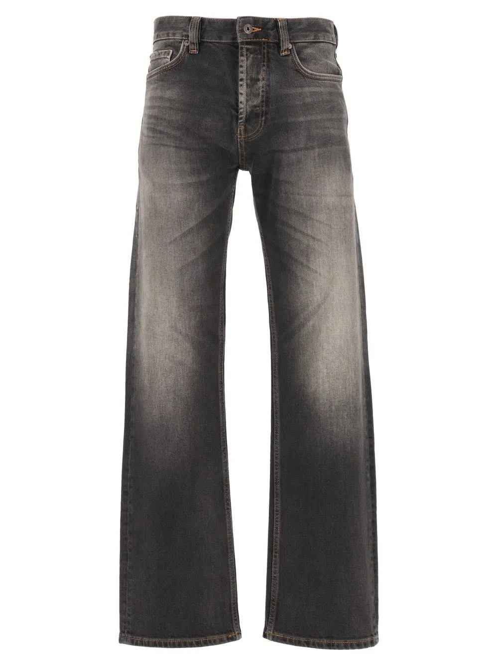 Jean Oversize 5 Poches En Denim Grey sold by Wanan Luxury