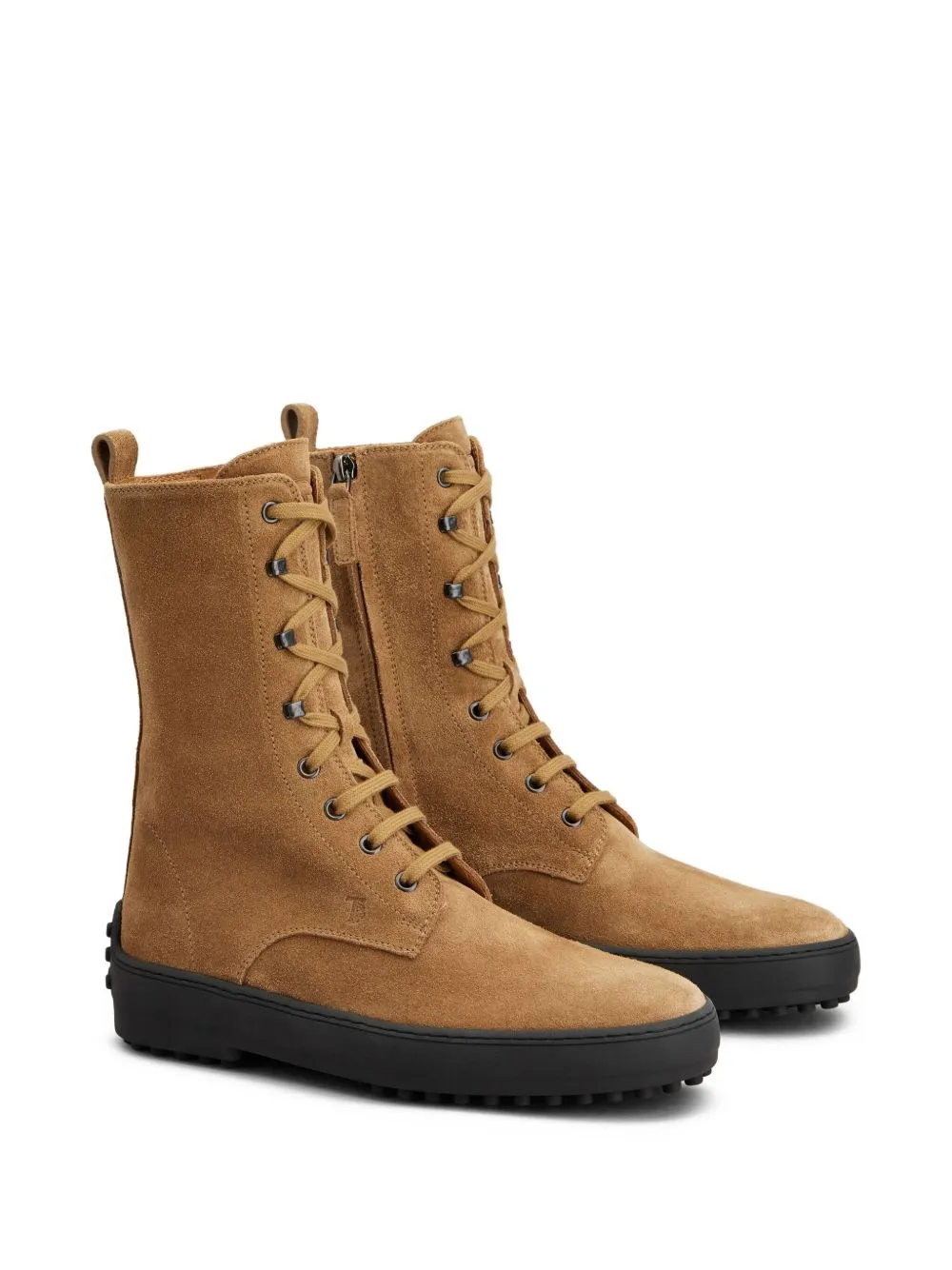 Gommino Leather Laced Boots sold by Wanan Luxury product image thumbnail 4